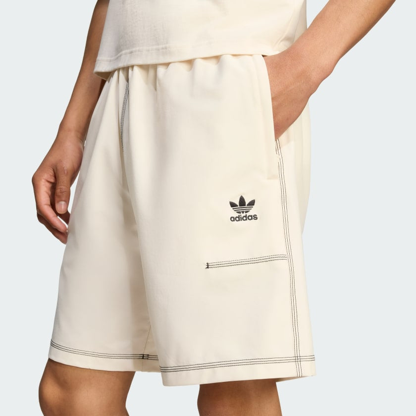 Adidas Originals Completino Uomo Beige Cuciture a Contrasto