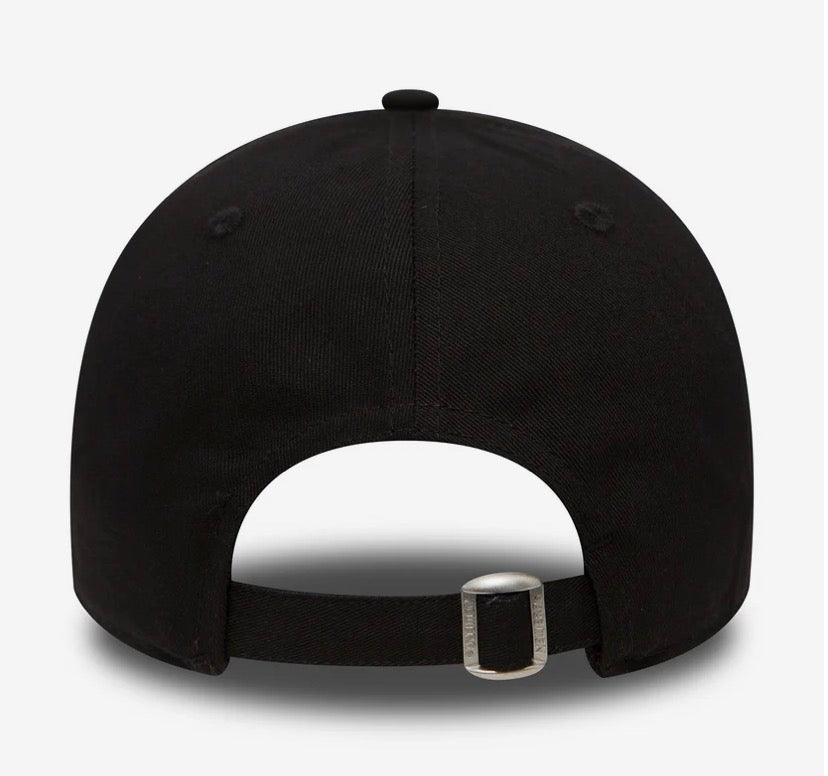 NEW ERA Cappello Nero/Bianco Visiera Curva