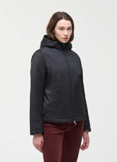 COLMAR Giacca Donna Impermeabile Con Cappuccio Nero 26/27