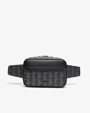 Lacoste Marsupio Monogram The Blend Nero