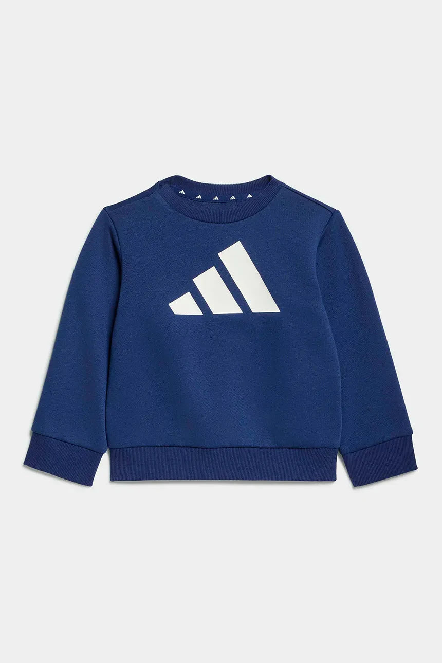 ADIDAS Tuta Felpata Bambino Performance Girocollo Blu