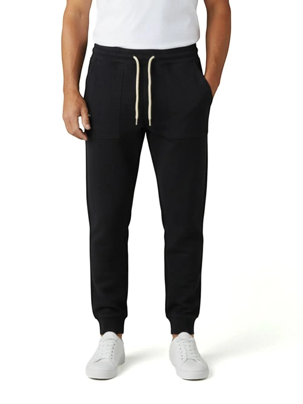 BLAUER Pantalone Di Tuta Felpato Logo Piccolo Nero