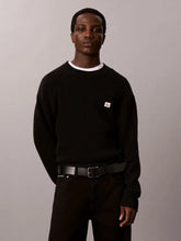 CALVIN KLEIN Maglione In Cotone Basic Nero 26/27