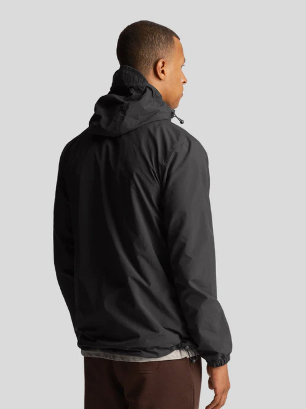 Lyle&Scott Antivento Con Cappuccio Nero