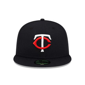 NEW ERA Cappello con visiera 59 FIFTY Fitted Twins MLB  Blu Con dettagli Ricamati