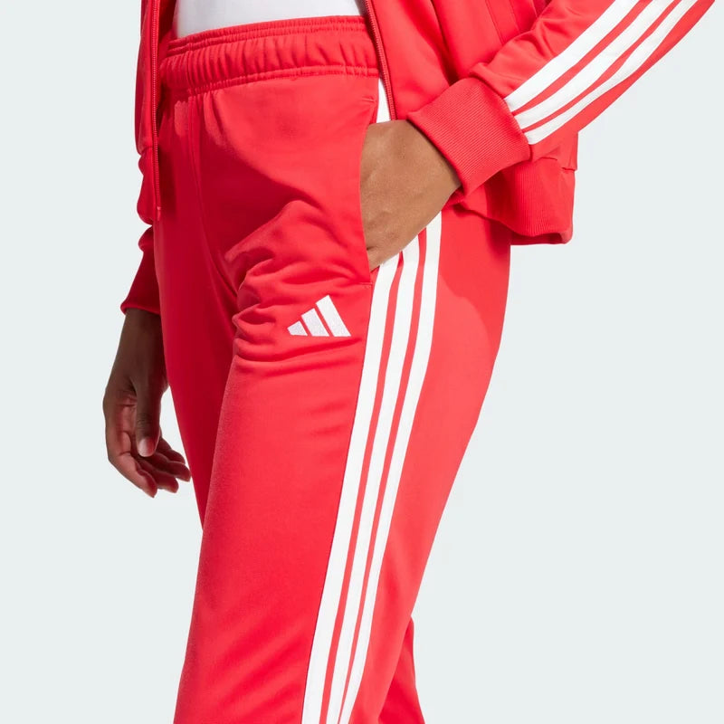 ADIDAS Tuta Completa Dayready Con Zip Donna Rosso/Bianco