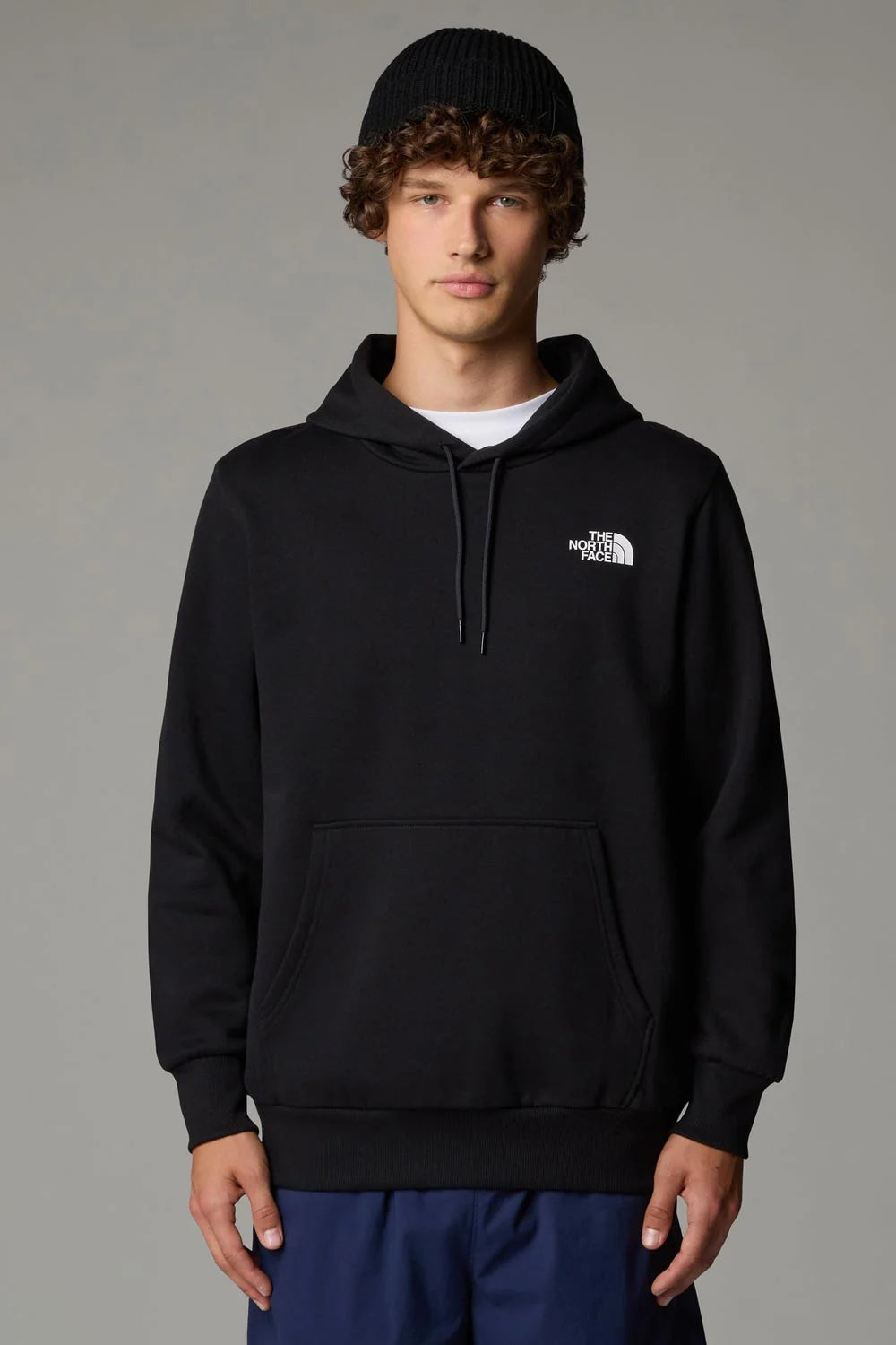 The North Face Felpa Con Cappuccio Simple Dome Logo Piccolo Nera