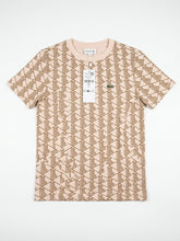 LACOSTE T-Shirt Monogram Bambino/Bambina Basic Rosa
