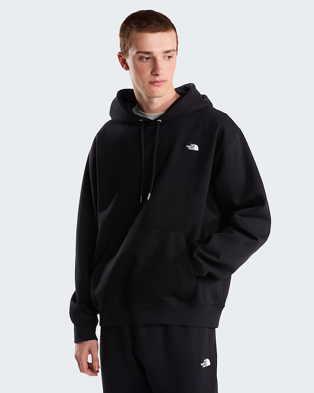 THE NORTH FACE Felpa Con Cappuccio Logo Piccolo Nero