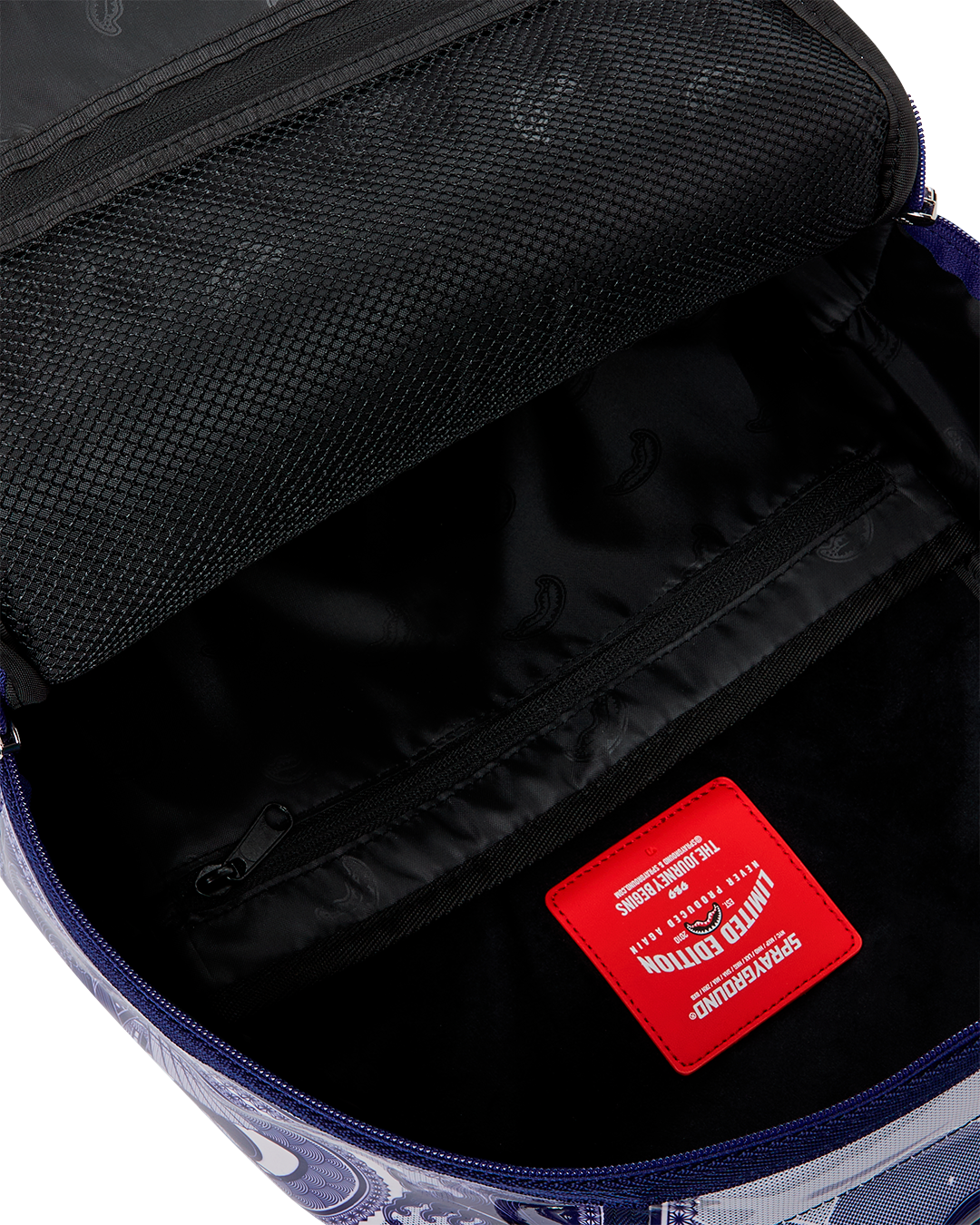 SPRAYGROUND Zaino PORCELAIN WAVE Bianco/Viola