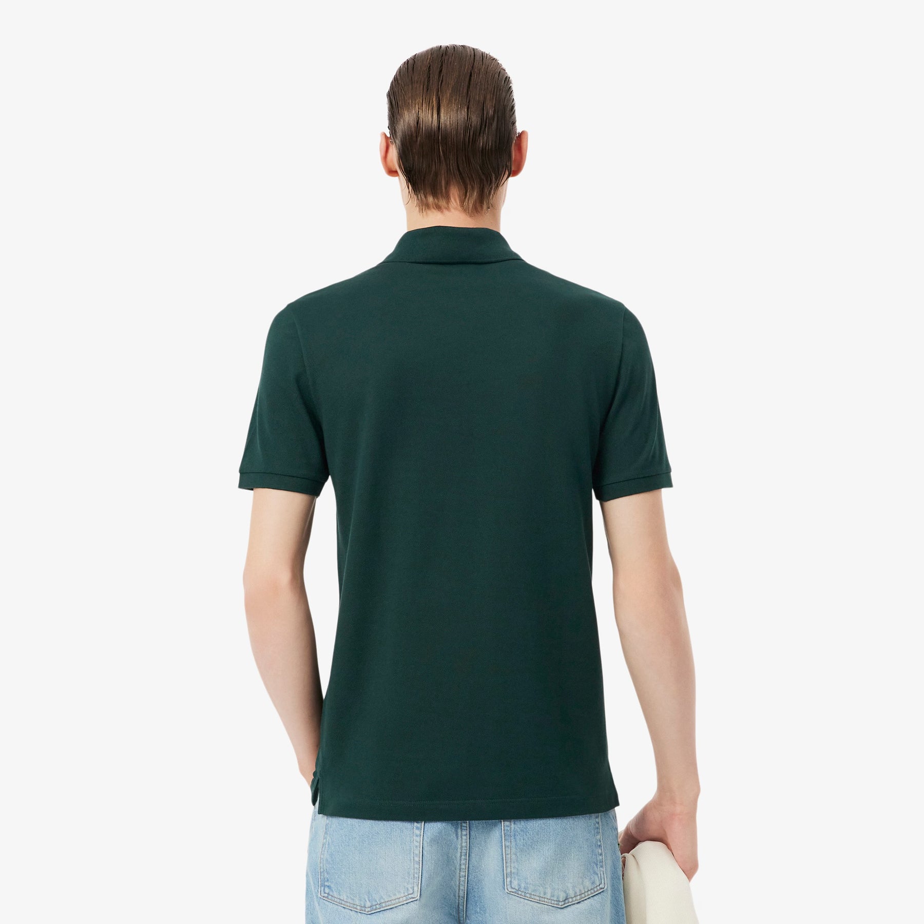 LACOSTE Polo Classic Fit In Piqué L.12.12 Verde Petrolio