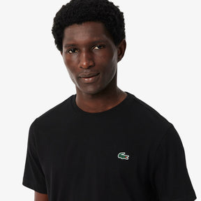LACOSTE T-Shirt Logo Retro Nera