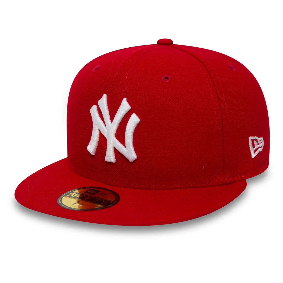 New Era NEW ERA Cappello con visiera 59 FIFTY Fitted New York Yankees Rosso Con Logo Ricamato - foto 2 - Tommaseo Clothing