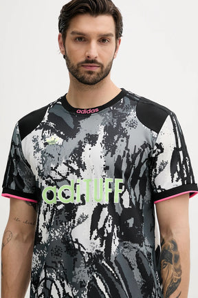 ADIDAS Originals Completino Stampa Retro Dettagli Fluo con Fantasia Camouflage GriGio/Nero