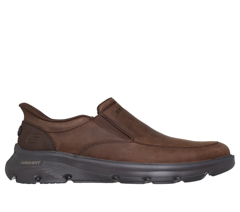 205518/COC Skechers Sip Ins Arch Fit Garza Marrone 26/27