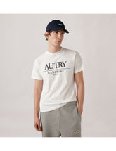 AUTRY T-Shirt Con Stampa Centrale Bianca