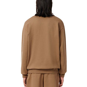 LACOSTE Felpa In Cotone Girocollo Beige 26/27