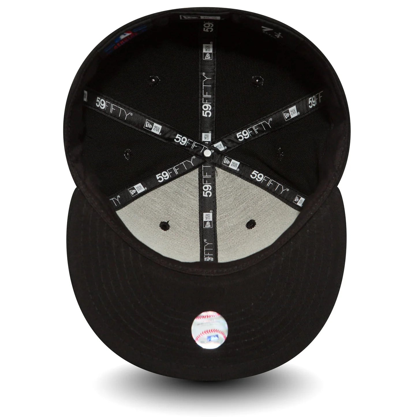 NEW ERA Cappello con visiera 59 FIFTY Fitted New York Yankees Nero Logo Nero