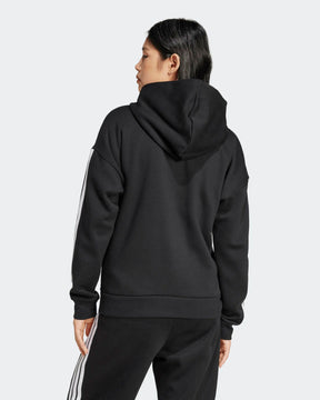 ADIDAS Tuta Completa Felpata Con Zip e Cappuccio Donna Nero