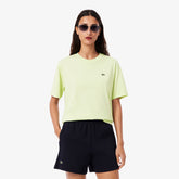 LACOSTE T-Shirt Basic Donna Verde