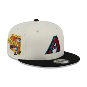 NEW ERA 9FIFTY Cappello Visiera Dritta Arizona Beige/Nero