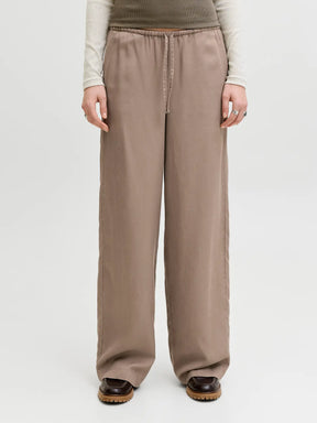 JJXX JJXX Jxsigrid Flora Pantalone Tortora - PANTALONE - Tommaseo Clothing