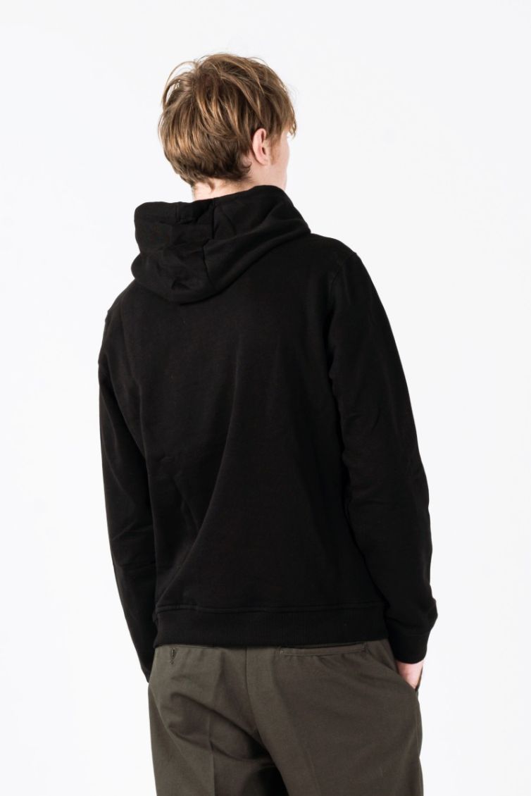 LYLE&SCOTT Felpa Con Cappuccio In Cotone Nero