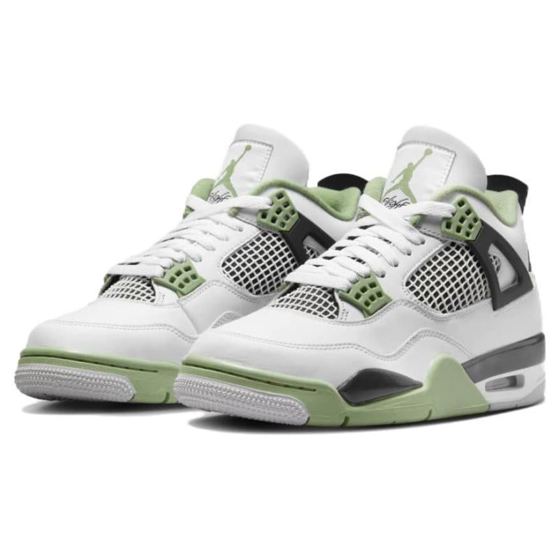 JORDAN 4 Retro Seafoam Bianco/Verde