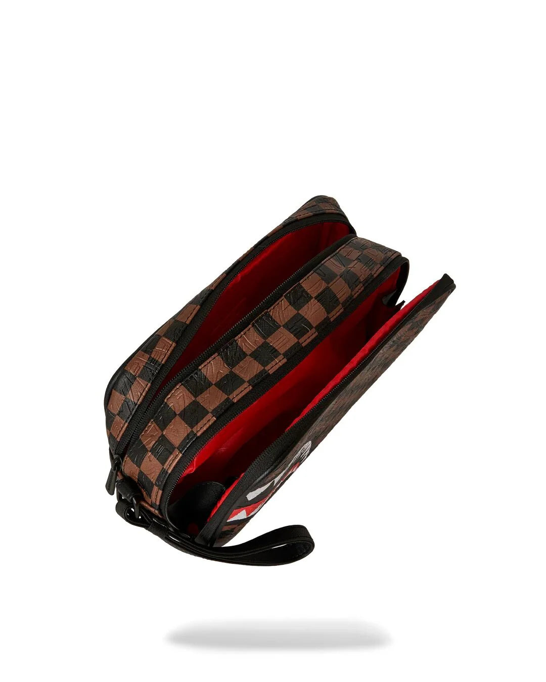 SPRAYGROUND Pochette CHECK 2 EMBOSS SAVAGE Marrone 29/12