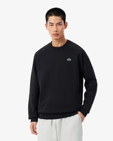 LACOSTE Felpa In Interlock Elasticizzato Nero 26/27