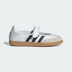 Adidas Samba Barreda Mary Jane Con Strappo Sneaker Donna Nera Beige