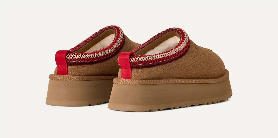 UGG TAZZ II Marrone Dettagli Rossi