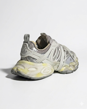 Adidas XLG Runner Deluxe Sneaker Uomo Grigio Effetto Sporco