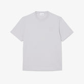 LACOSTE Completino con Logo Goffrato Tono Su Tono Grigio