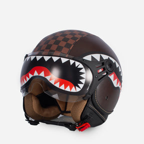 SPRAYGROUND Casco SHARKS IN PARIS HELMET Marrone