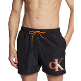 Calvin Klein Costume Da Bagno Nero/Arancio
