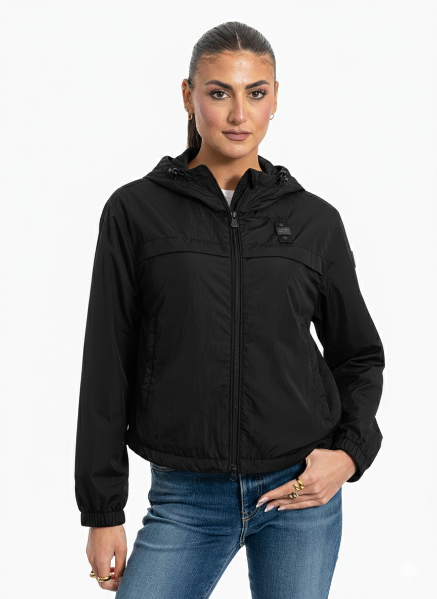 BLAUER Burrage Antivento Donna Nero