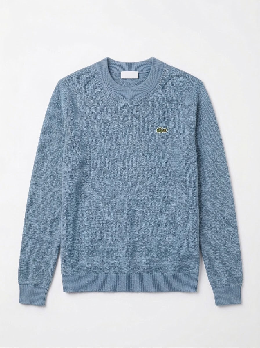LACOSTE Bambino Maglioncino Girocollo Blu Cobalto