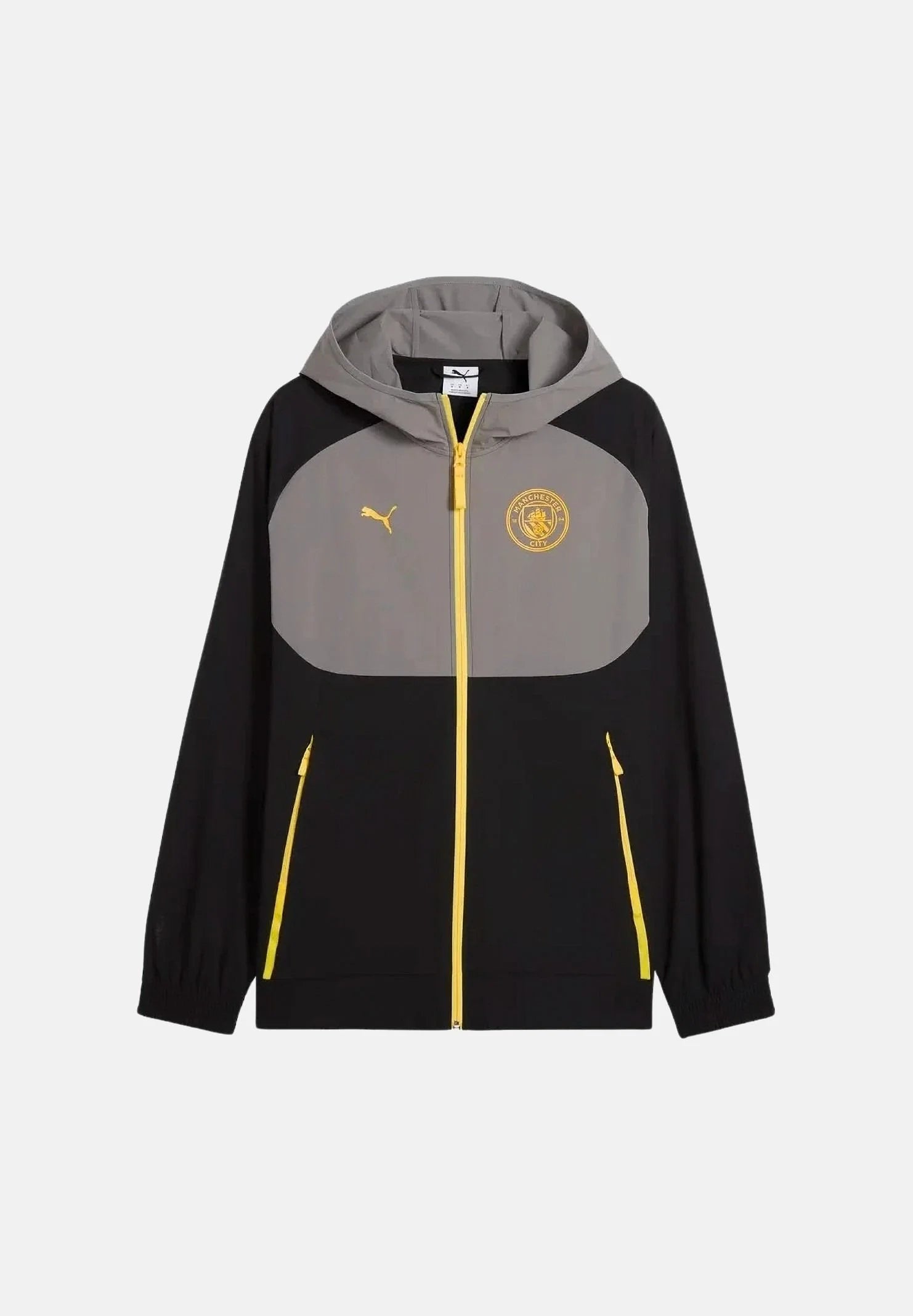 PUMA Tuta Completa Manchester City Nera/Grigia/Gialla