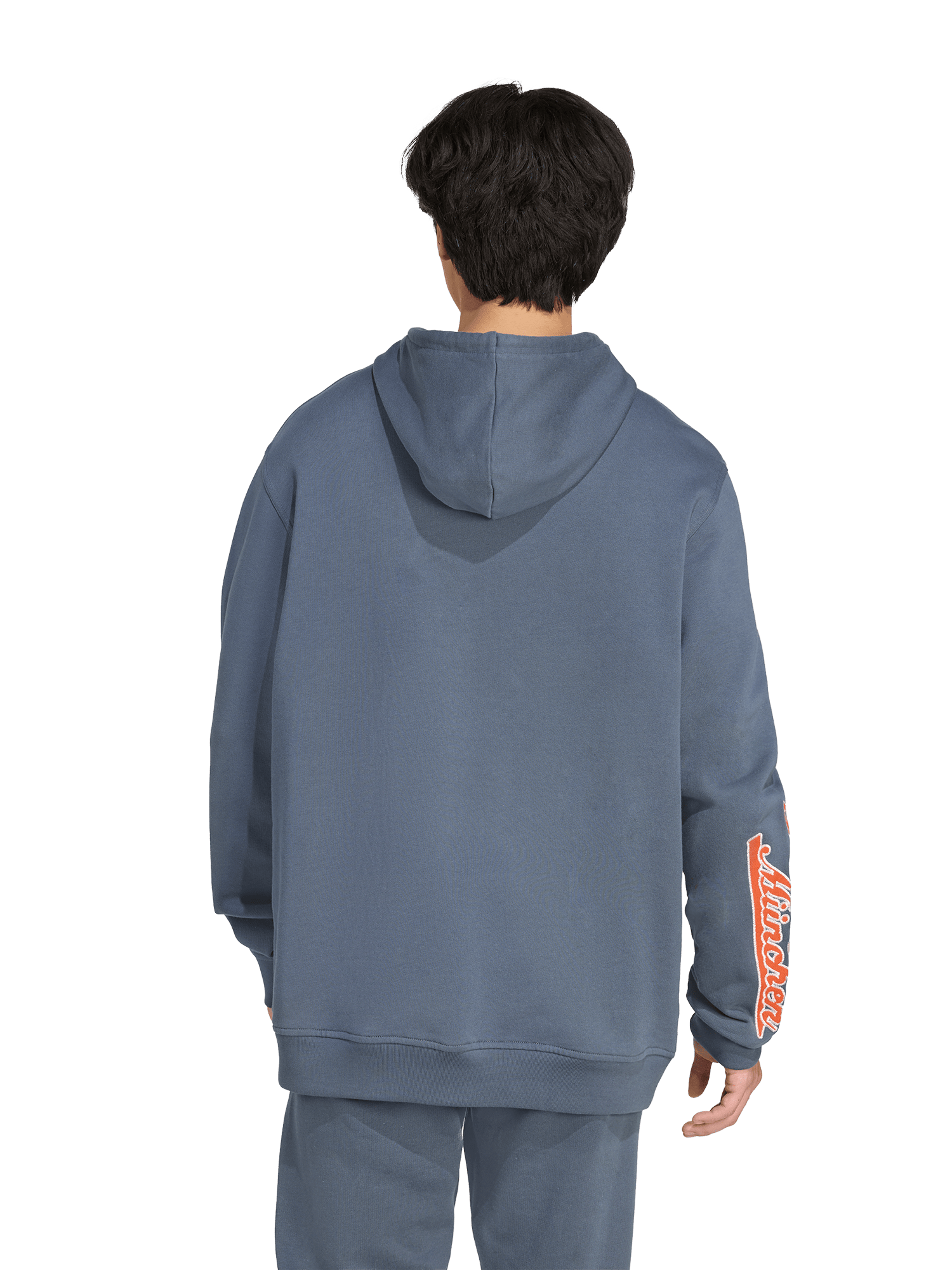 ADIDAS Tuta Bayern Monaco Con Cappuccio Logo Su Manica Piombo