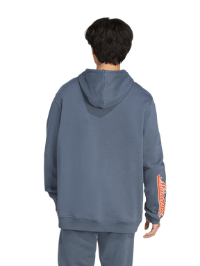 ADIDAS Tuta Bayern Monaco Con Cappuccio Logo Su Manica Piombo