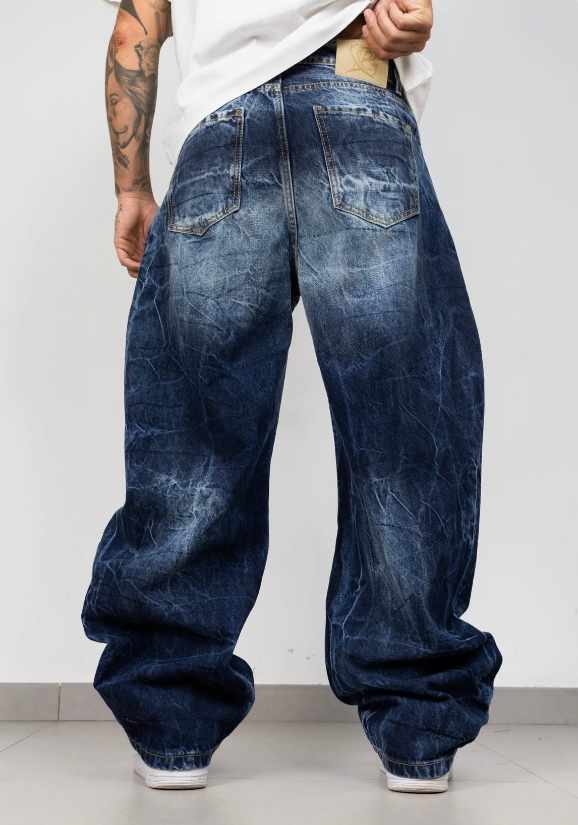 PRESENT DAY Jeans Balloon Oyku Blu Denim