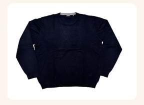 KEYJEY Maglioncino Girocollo Blu