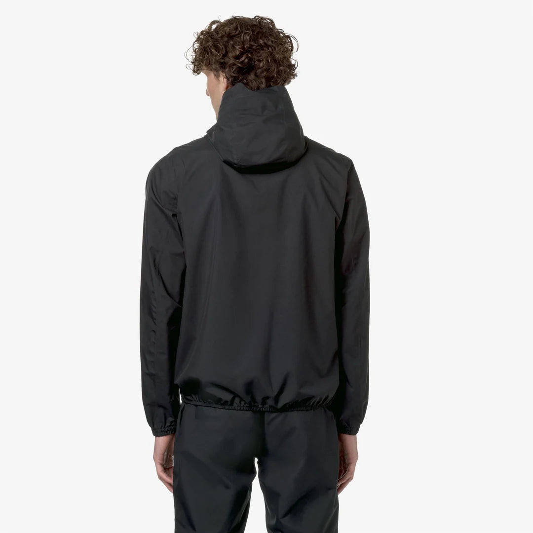 K-WAY Antivento Jack Stretch Dot Nero