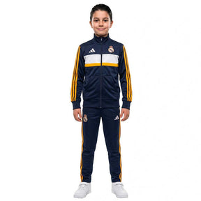 ADIDAS Performance Tuta Completa Bambino Real Madrid Blu/Bianca/Gialla