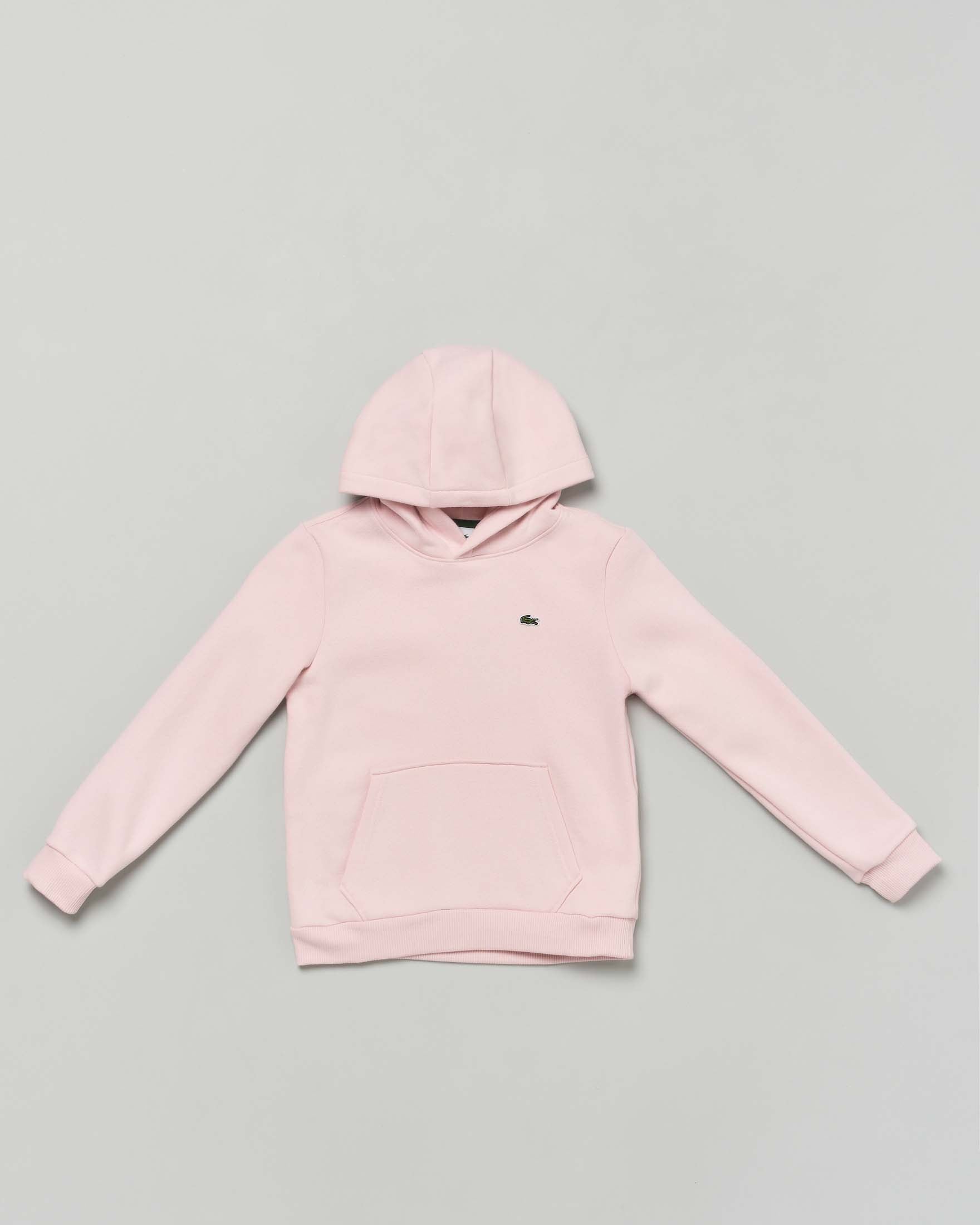 LACOSTE Felpa Con Cappuccio Bambina Rosa