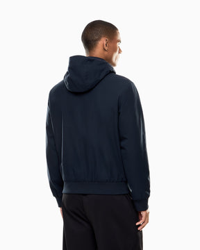 EMPORIO ARMANI Antivento Con Cappuccio Blu
