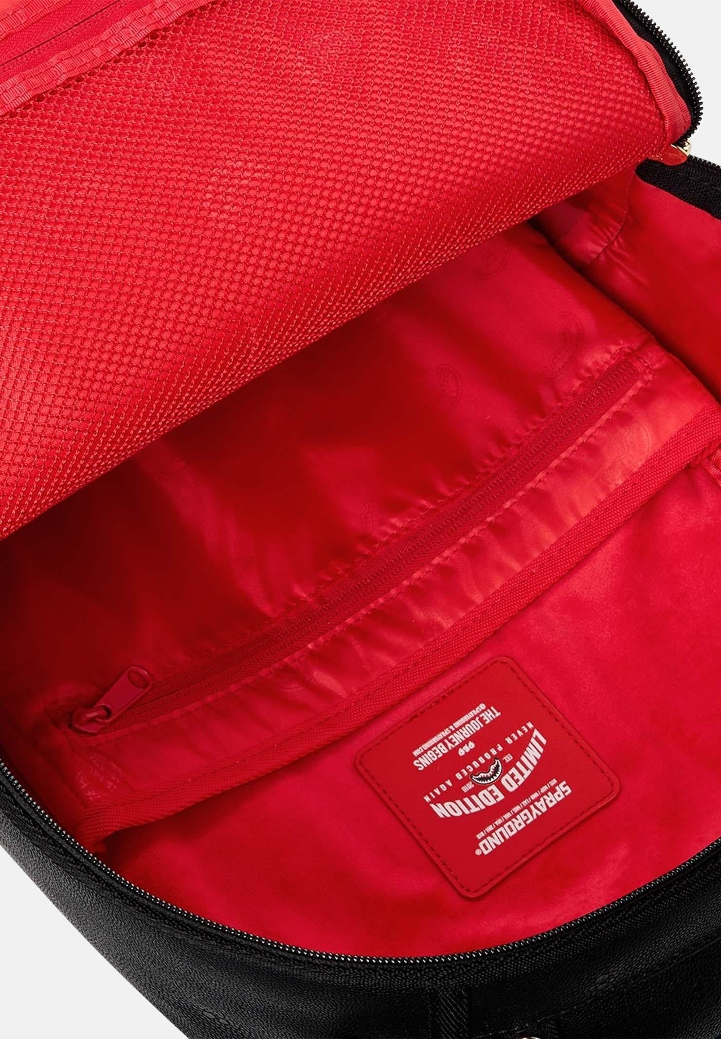 SPRAYGROUND Zaino That Gold Drap Nero/Oro
