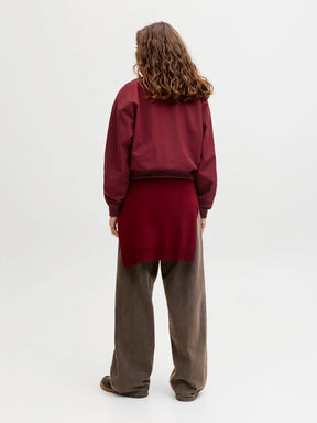 JXELLA GIUBBOTTO BOMBER BORDEAUX DONNA PRIMAVERILE JJXX SS26