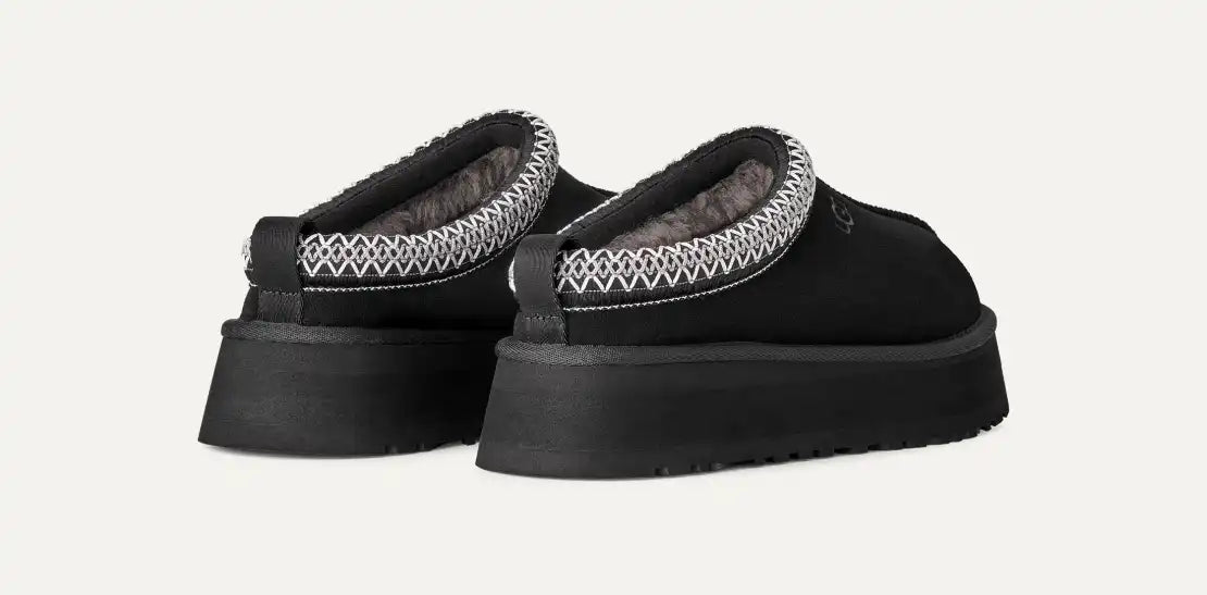 UGG TAZZ II Nera Dettagli Argento